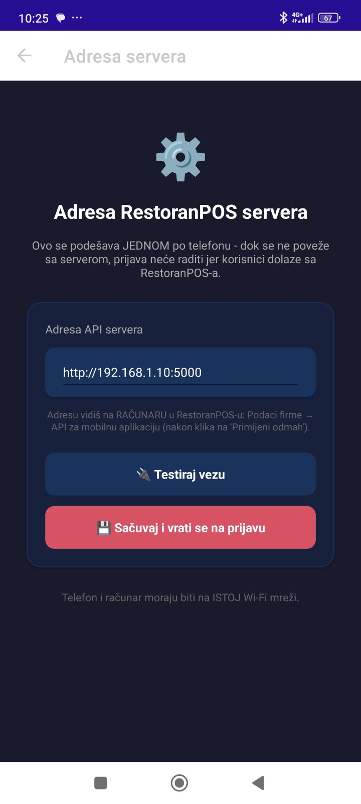 Adresa servera - prazno